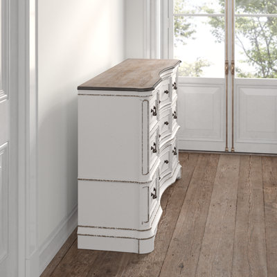 Colchester 9-Drawer Concave Front Dresser