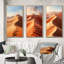 "Sables mystiques égyptiens", 3 pièces sur toile-370639785-370639782