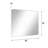 40 X 32 Inch Bathroom Vanity Mirror Metal Framed Wall Mirror Rectangular Aluminum Bathroom Mirror (Horizontal/Vertical)-875397307