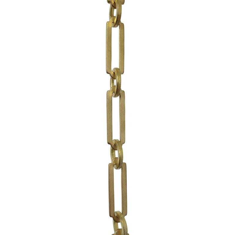 Rectangle Linked Chain, Acid Dipped