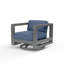 Redondo Outdoor Swivel Lounge Chair-915543231