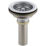 Duostrainer Sink drain and strainer with tailpiece