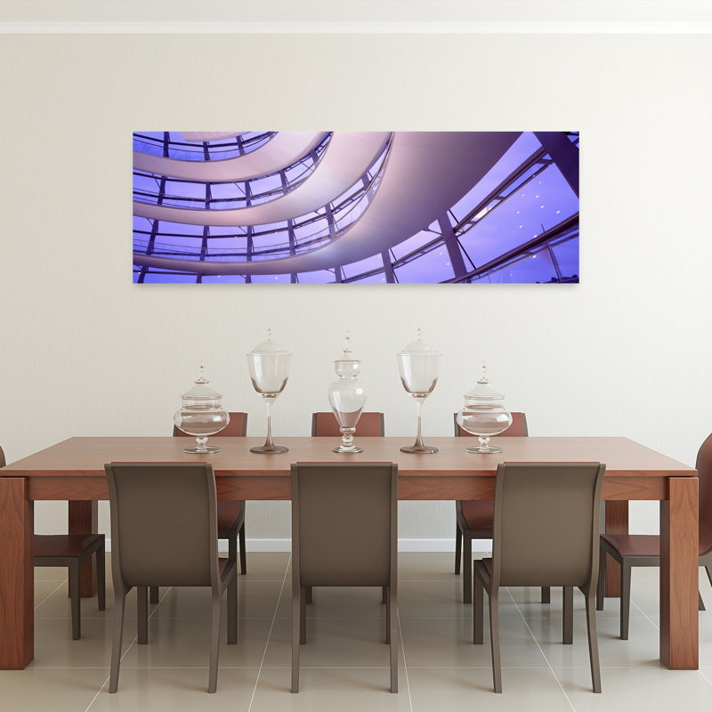 Intérieur, Reichstag, Berlin, Allemagne, architecture moderne abstraite, art mural, H 20 po x l 60 po
