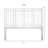 X & Diamond Low Profile Standard Bed-41692141-41692139