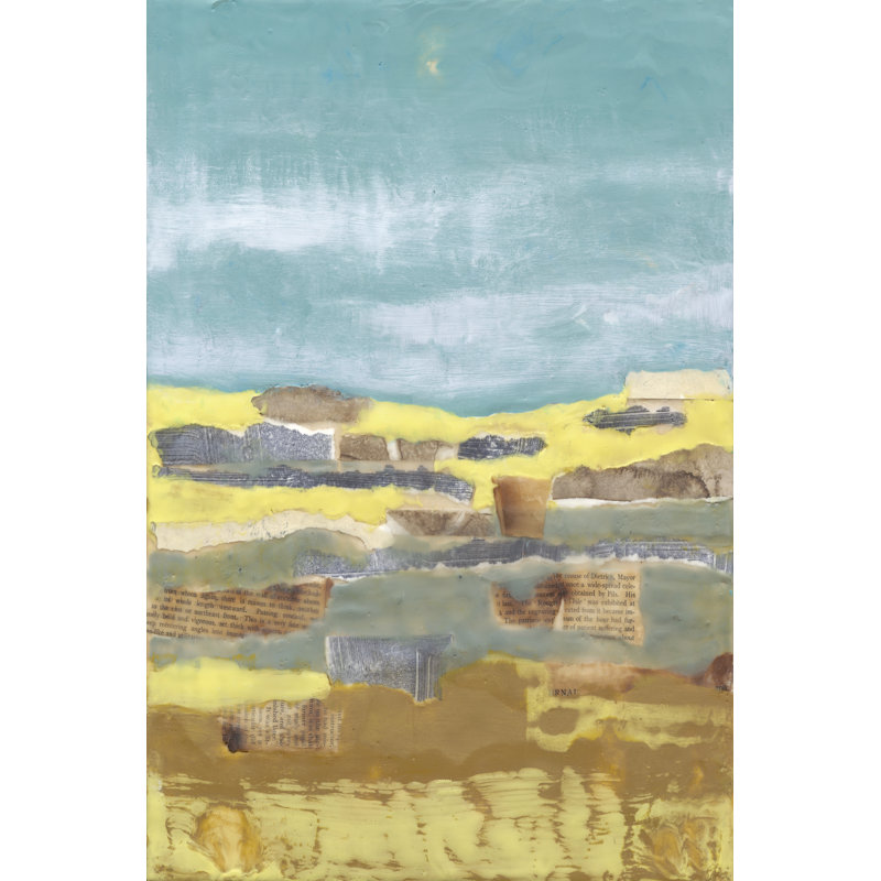 Plein Air Bridge Study II by Jennifer Goldberger - No Frame Painting on Canvas, 46cm H x 30cm W x 3.8cm D