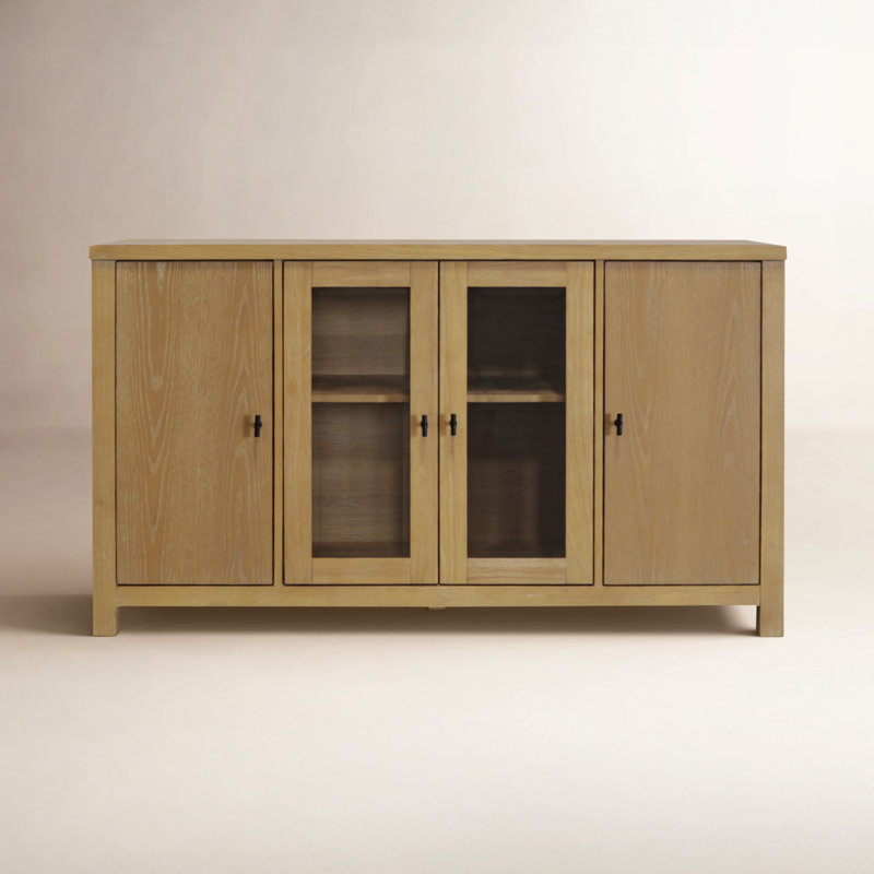 Annabel Glass & Wood Sideboard
