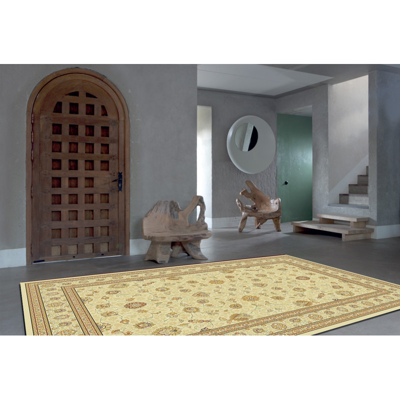 Abbeyville Oriental Area Rug, Rectangle 135 x 200cm