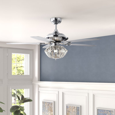 Lurlyne 52'' Ceiling Fan with Light Kit