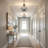 3-light Vintage Semi Flush Mount