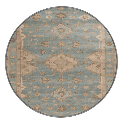 Machine Washable Afyon Grey Area Rug