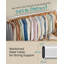 Clothes Rack On Wheels, Heavy-Duty Clothes Rail-1574556572