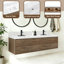 Meuble-lavabo mural 84 po