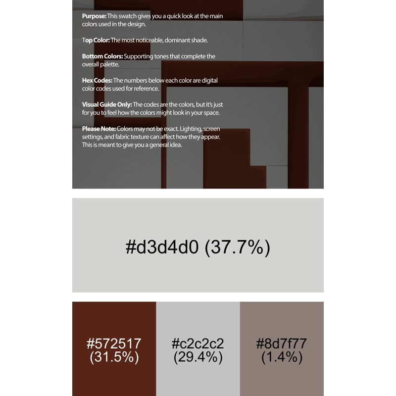 Minimalisme 23, art mural en métal brun, H 12 po x l 12 po