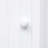 Modern White MDF Triangle Corner Bathroom Cabinet With Freely Adjustable Inner Shelf-1567122864