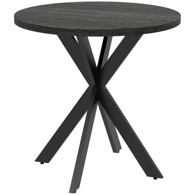 Oliy Round Metal Base Dining Table
