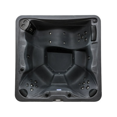 Hydro Spas HYD-650 6-Person 29-Jet Plug and Play Hot Tub with Stainless Jets and Underwater LED Light