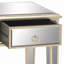 Porte-table d'appoint en bois à 1 tablette Phil