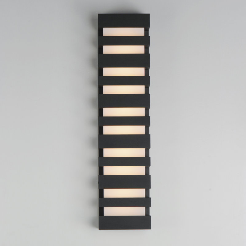 Keyes-Outdoor Wall Mount, 28" H x 6.75" W x 4" D