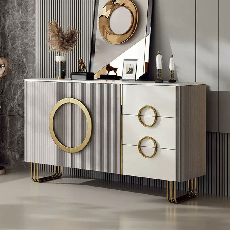 Armoire d'entrée de style italien, H 31,5 po x l 62,99 po x P 15,75 po