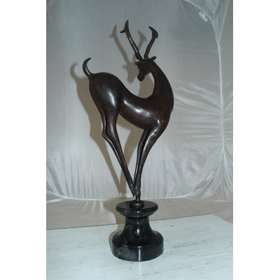 Hodgdon Deer Standing Statue