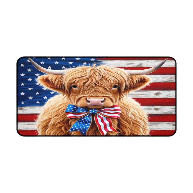 Polyester Desk Pad, 14.4x12.1