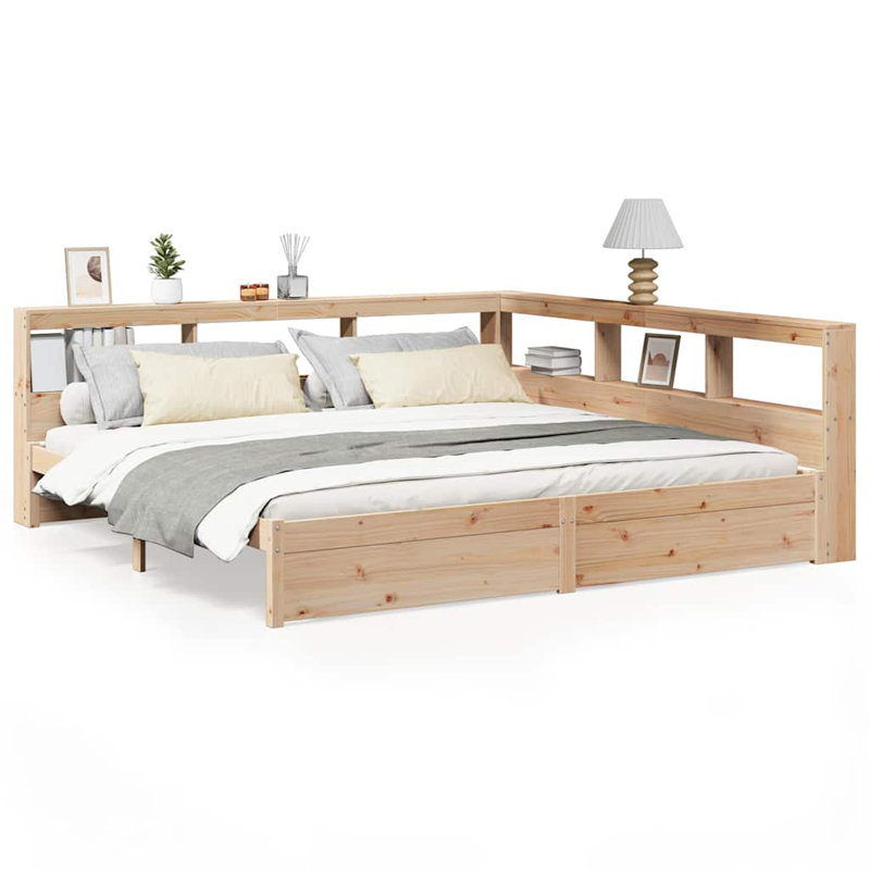 3-10 Solid Wood Bed,  185.5cm x 205.5cm