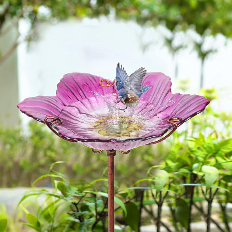 Omender Stake Birdbath
