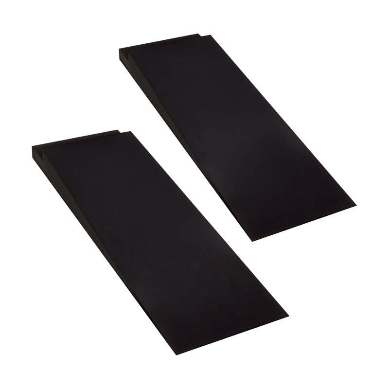Gaonala Plastic Foldable L Portable Ramp, 4 INCH*2