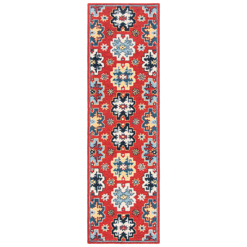 Betsy Hand Tufted Wool Southwestern Rug, Runner 2'3" x 8'