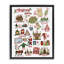 Cadre flottant Fun Christmas Traditions, design par Giao Williams-1475979712-1475979713