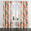Rideaux abstraits pour chambre à coucher - Rideau à œillets motif bord de mer - 1 panneau-656142636-656142632