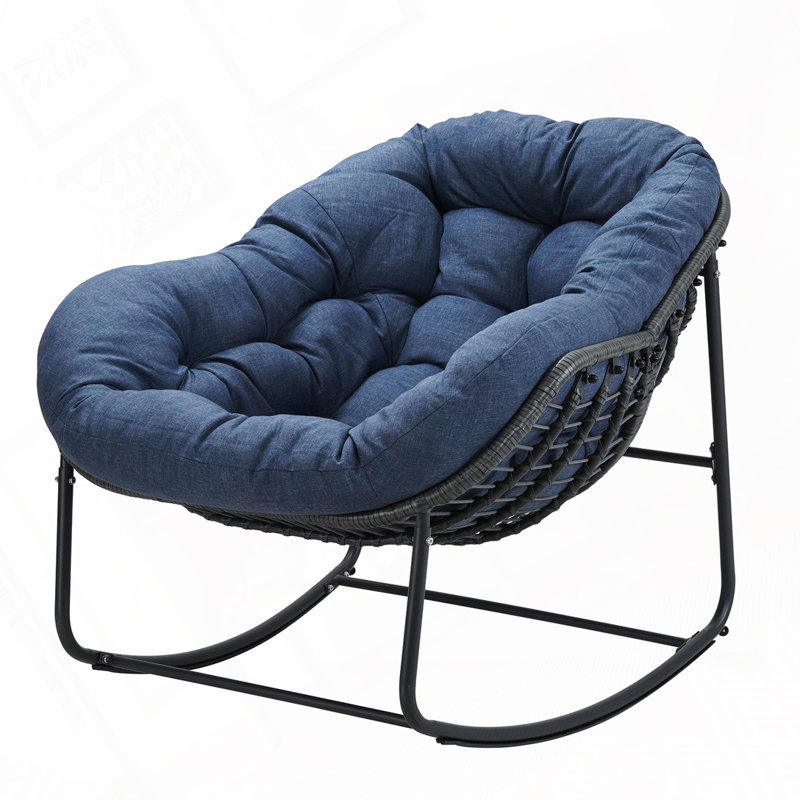 Chaise berçante d'extérieur, chaise berçante de patio