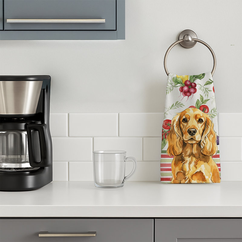 Serviette de cuisine Golden English Cocker Spaniel, Golden English Cocker Spaniel
