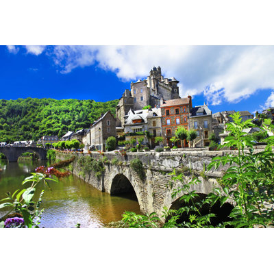 Villages Of France - Estaing - Photographie sur toile tendue