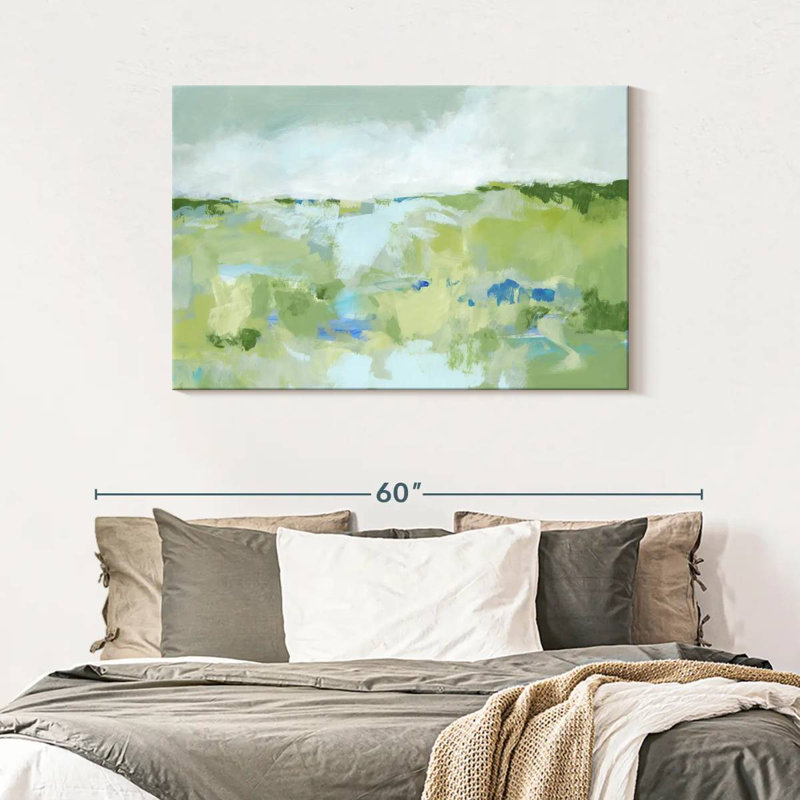 Avery Spring Green I, 30" H x 45" W