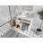 Sonoma 36'' Single Bathroom Vanity with Quartz Top-90699649