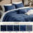 Bedsure Pinch Pleat Comforter Set Boho Bed-in-A-Bag Bedding Set with  Pillowcases for All Season-105529494-105529496