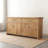 Chinese-Style Retro Walnut Storage Side Cabinet