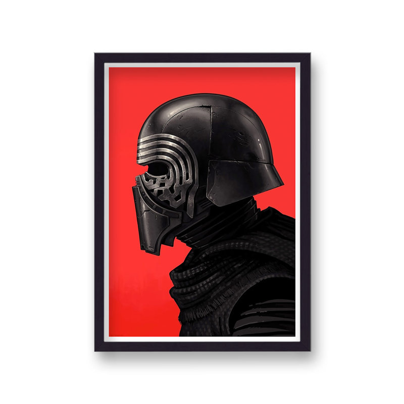 Kylo Ren Reimagined Movie Poster - Single Picture Frame Print