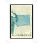 «Washington Map», impression sur toile-33100950-72295505-72295511