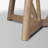 Mango Round Solid Wood Top with Solid Wood Base Dining Table