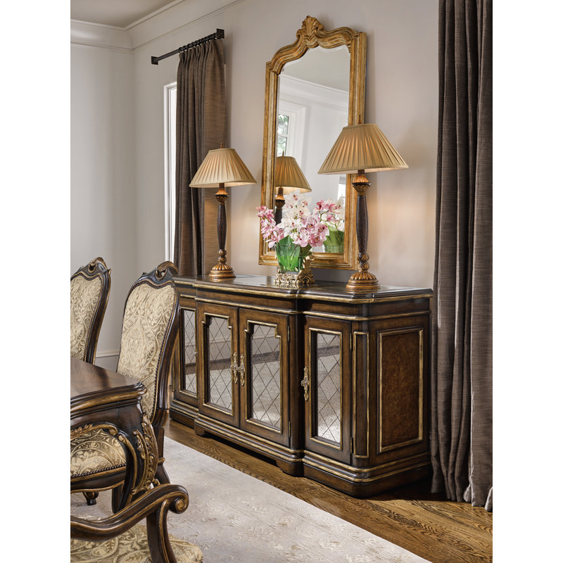 Sovereign 78 in. W Solid Wood Sideboard