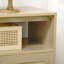 Buffet avec portes en rotin