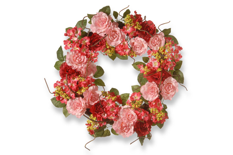 24" Silk Wreath