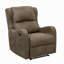 Fauteuil inclinable en microfibre et rembourrage 1pc