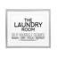 «Do It Yourself Laundry Minimal», reproduction encadrée sous verre, conception de Kim Allen-884420072-884420073