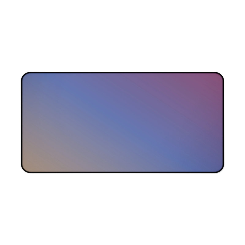 Polyester Desk Pad, 14.4x12.1