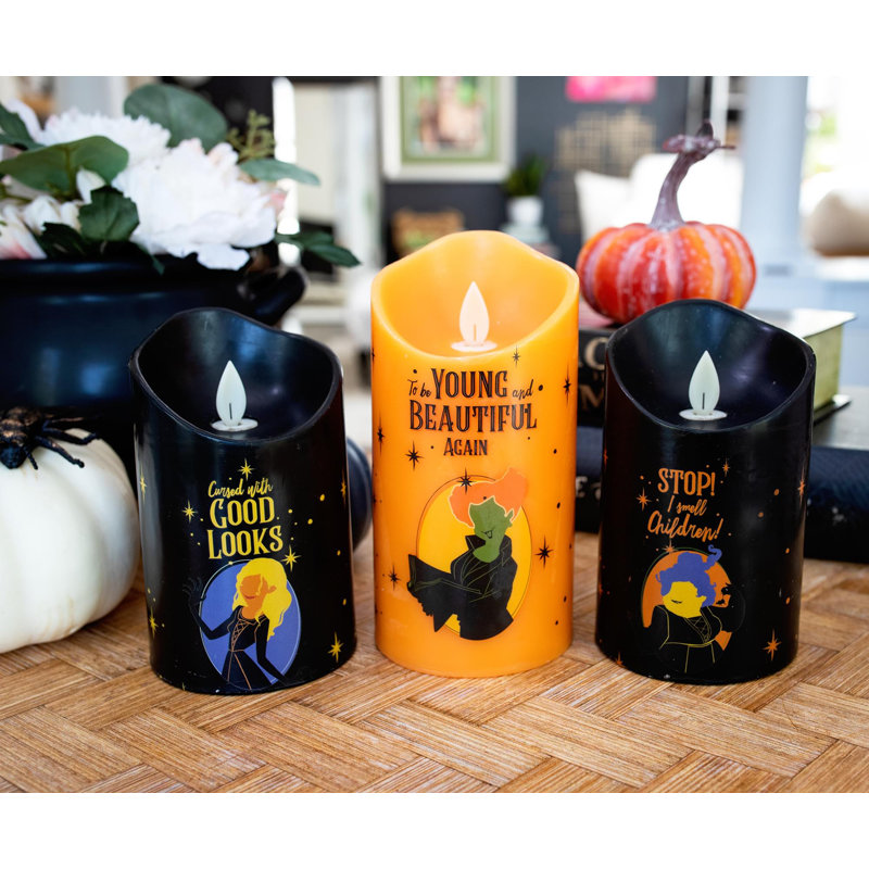 Bougies scintillantes sans flamme Disney