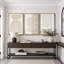 "Mid-Century Modern Boho" Duotone Beige Abstract Lines-119460497-73227861