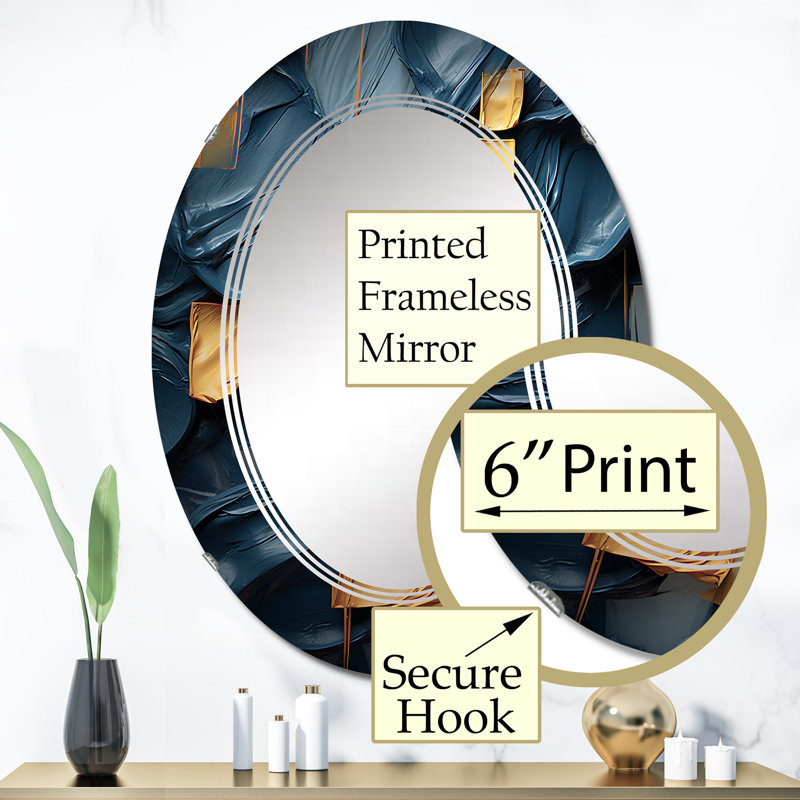 Miroir mural Wijchen, 36 po x 24 po